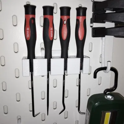 Giá đỡ dụng cụ cho tua vít và móc treo IKEA Skadis