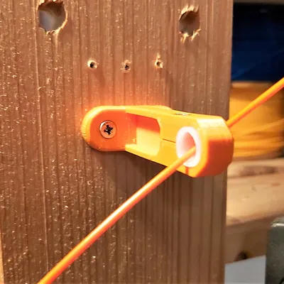 Giá đỡ filament với ống PTFE cho lắp đặt tường hoặc kệ