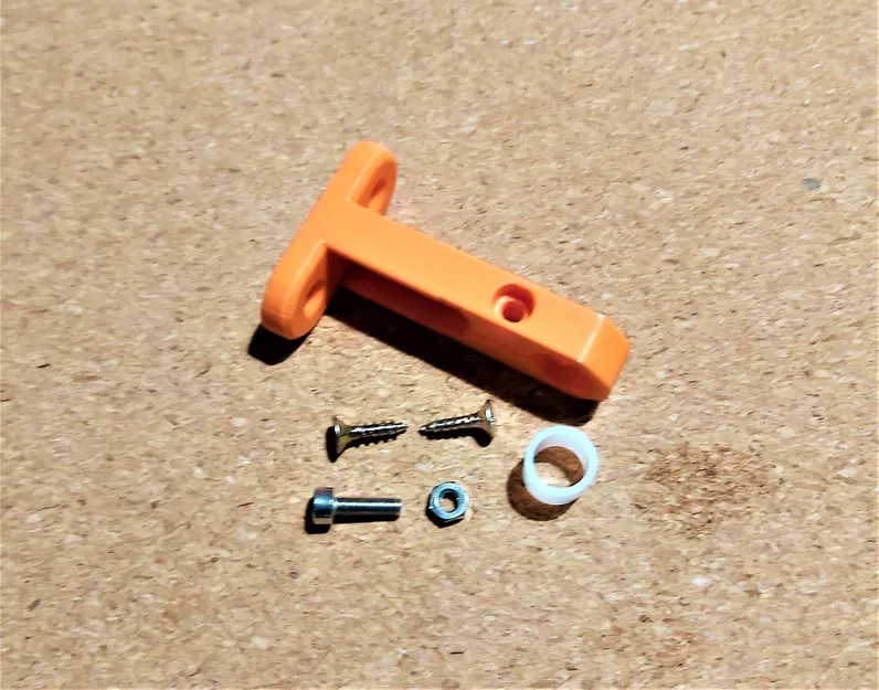 Giá đỡ filament với ống PTFE cho lắp đặt tường hoặc kệ - Image 2