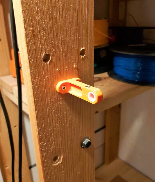 Giá đỡ filament với ống PTFE cho lắp đặt tường hoặc kệ - Image 6