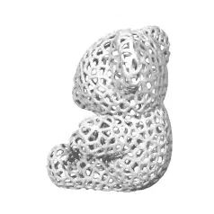 Giá đỡ danh thiếp gấu với thiết kế Voronoi