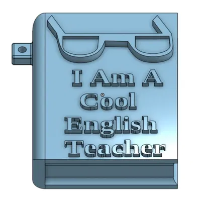 Móc khóa quà tặng cho giáo viên Tiếng Anh và Toán