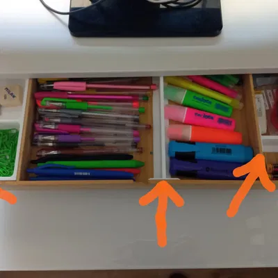 Bộ khay và ngăn chia cho ngăn kéo bàn Ikea Elloven