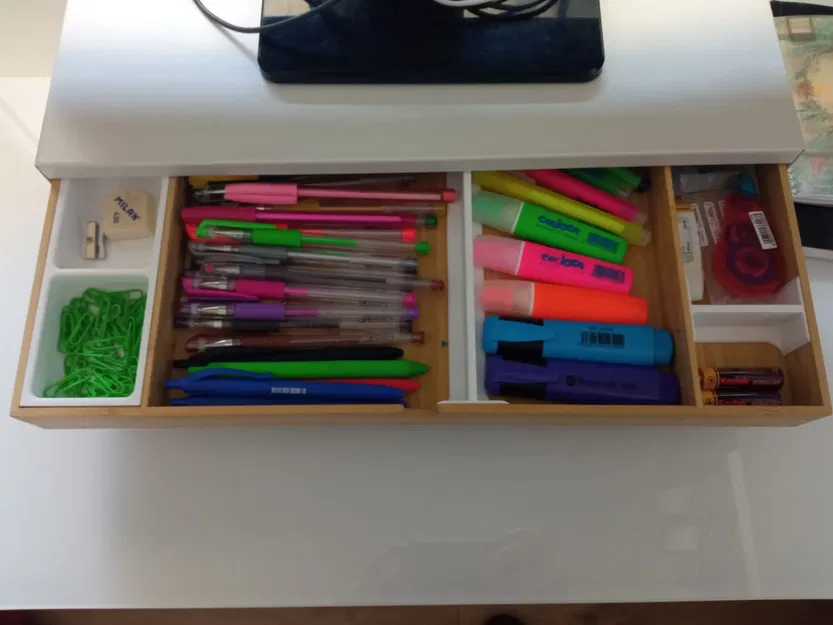 Bộ khay và ngăn chia cho ngăn kéo bàn Ikea Elloven - Image 3