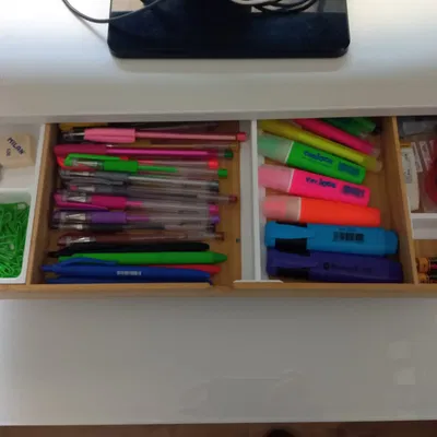 Bộ khay và ngăn chia cho ngăn kéo bàn Ikea Elloven