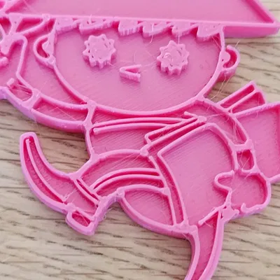 Mặt dây chuyền trẻ em với hình ảnh nhân vật Večerníček