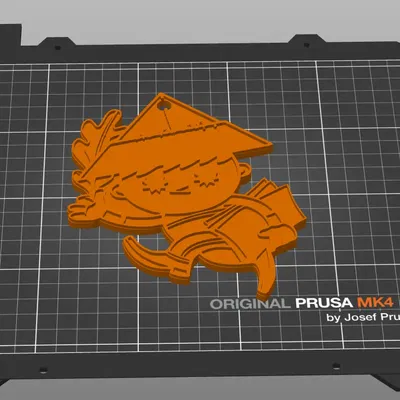 Mặt dây chuyền trẻ em với hình ảnh nhân vật Večerníček