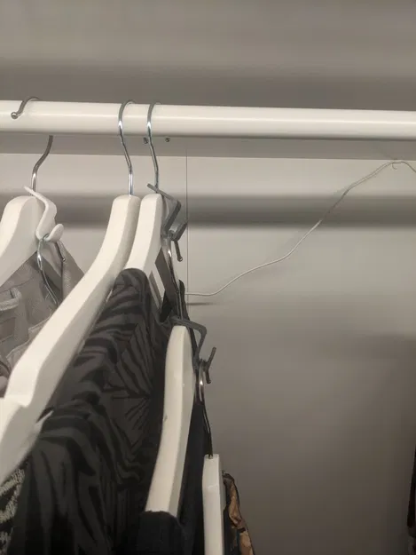 Mở rộng giá treo quần áo tiết kiệm không gian - Image 1