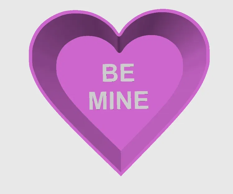 Đĩa kẹo trái tim cho ngày Valentine - Image 1