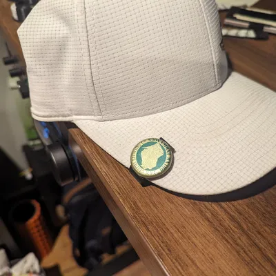 Móc giữ nón kèm đánh dấu vị trí bóng golf