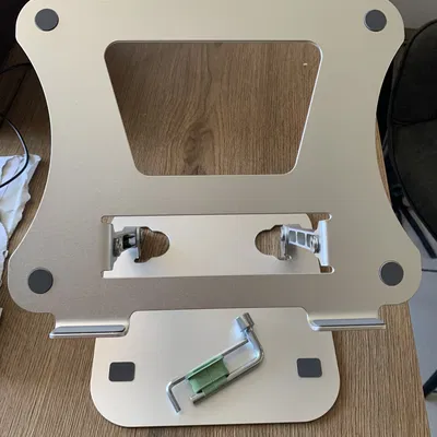 Giá đỡ laptop với kệ lưu trữ dụng cụ Aliexpress