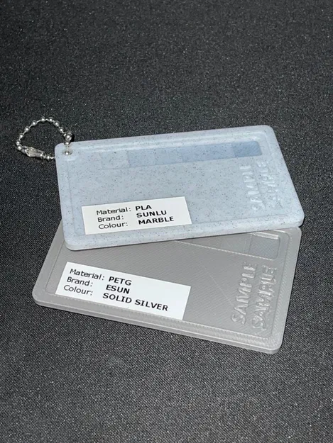 Mẫu filament với văn bản nổi và chìm - Image 1