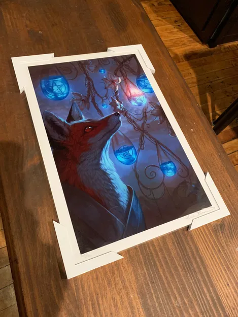 Góc khung tranh treo nghệ thuật bằng dải dính Command - Image 2