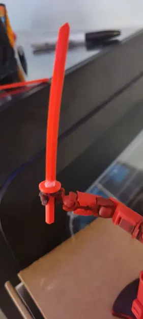 Katana cải tiến với tay cầm mới cho lucky 13 - Image 1