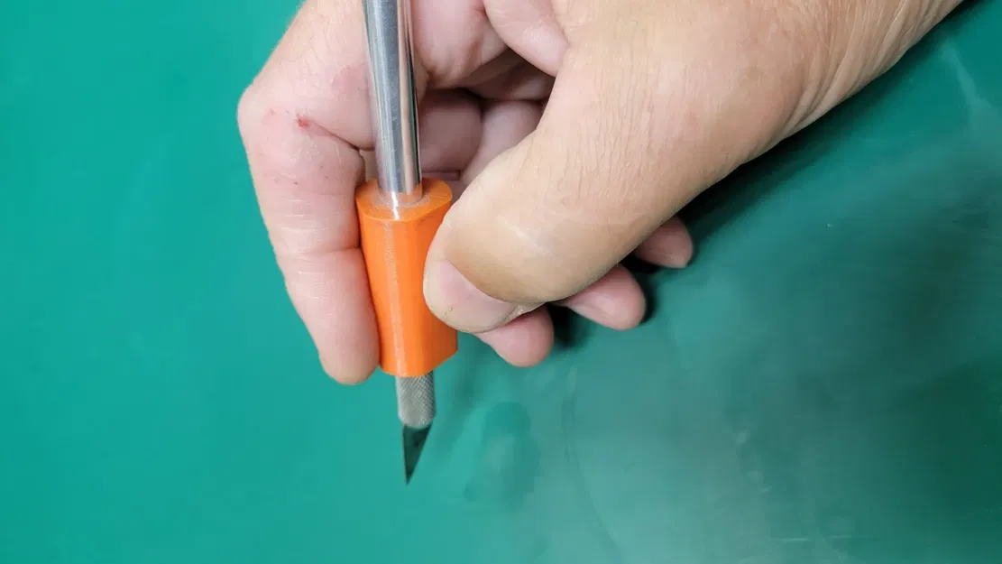 Cán bút và dao Exacto công thái học với tay cầm đệm - Image 2