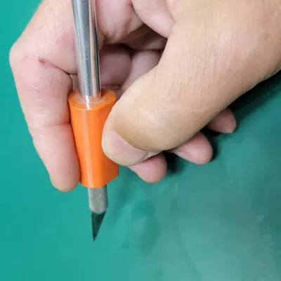 Cán bút và dao Exacto công thái học với tay cầm đệm