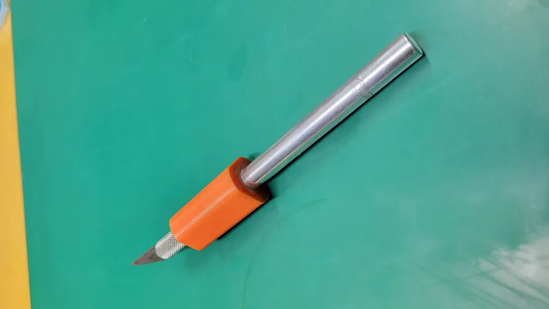 Cán bút và dao Exacto công thái học với tay cầm đệm - Image 3