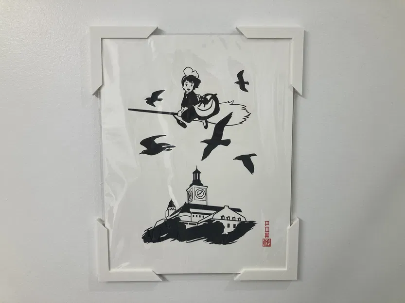 Góc khung tranh treo nghệ thuật bằng dải dính Command - Image 6