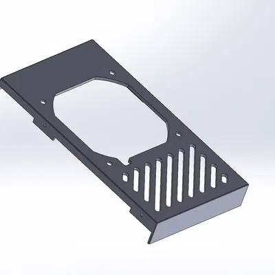 Nắp PSU CR-10S cho quạt 92mm Noctua