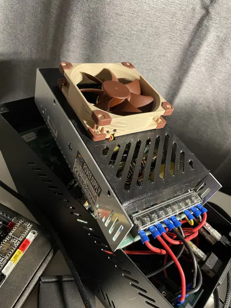Nắp PSU CR-10S cho quạt 92mm Noctua - Image 2