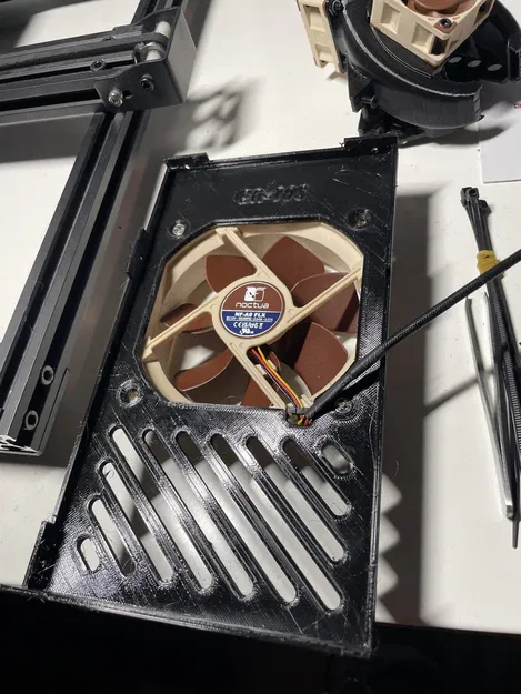 Nắp PSU CR-10S cho quạt 92mm Noctua - Image 3