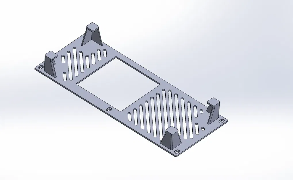 Đế dưới của hộp điều khiển CR-10/S với chân cho quạt PSU ... - Image 1