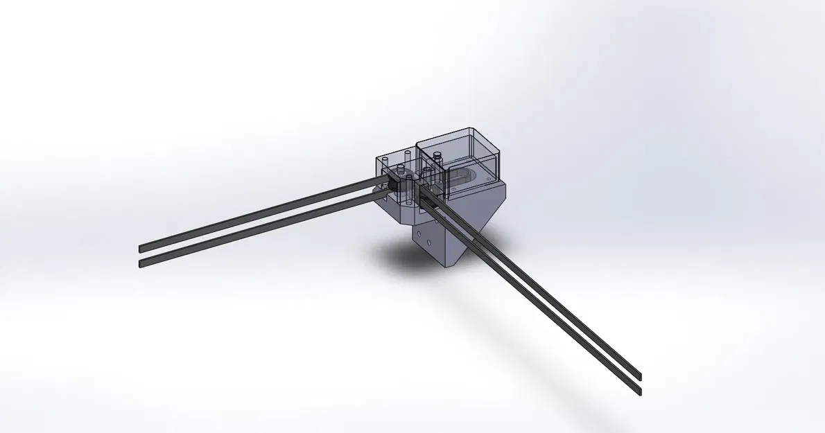 Giá đỡ động cơ phía trước AWD cho máy in Tronxy Core XY - Image 2