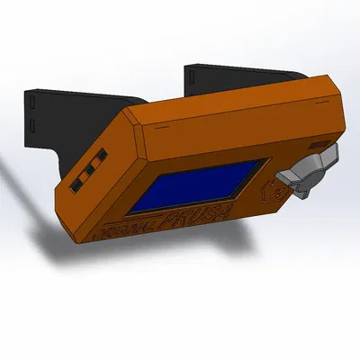 Giá đỡ LCD nghiêng 45° cho máy in Prusa MK3