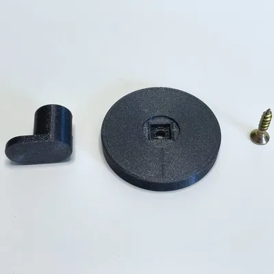 Móc treo khăn tròn thiết kế hiện đại cho phòng tắm