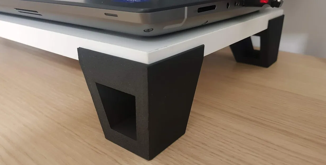 Chân giá đỡ góc đơn giản cho kệ laptop - Image 2