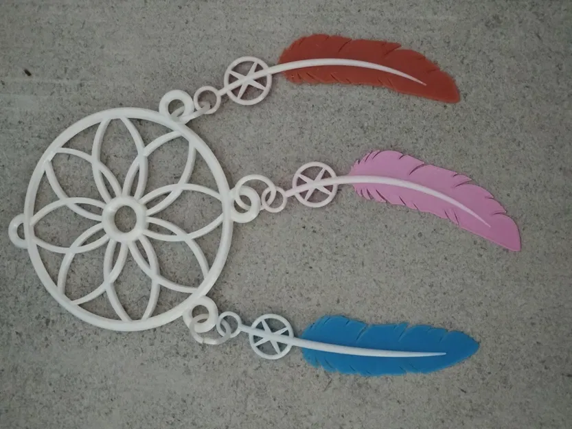 Mô hình bẫy giấc mơ nghệ thuật độc đáo 3D - Image 1