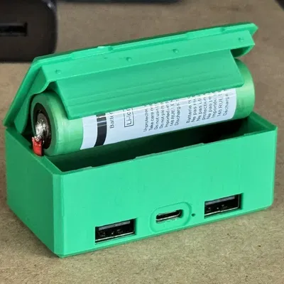 Sạc dự phòng IP5328P với pin 18650 công suất cao