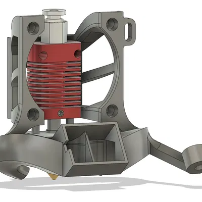 Bộ làm mát nhẹ cho máy in 3D Ender 3 / Voxelab Aquila - Quạt 5015