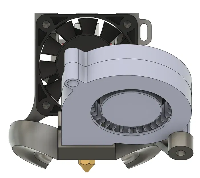 Bộ làm mát nhẹ cho máy in 3D Ender 3 / Voxelab Aquila - Quạt 5015 - Image 4