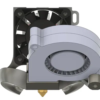 Bộ làm mát nhẹ cho máy in 3D Ender 3 / Voxelab Aquila - Quạt 5015