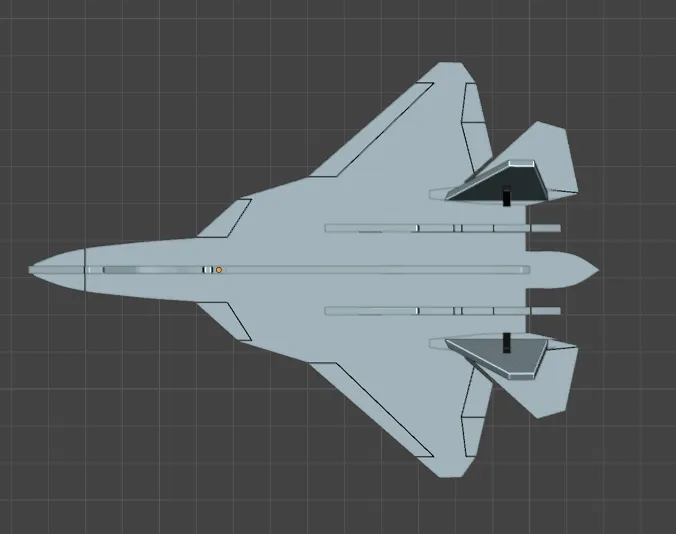 Mô hình mô phỏng máy bay chiến đấu SU-57 Felon - Image 1