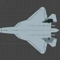 Mô hình mô phỏng máy bay chiến đấu SU-57 Felon - Thumbnail 1