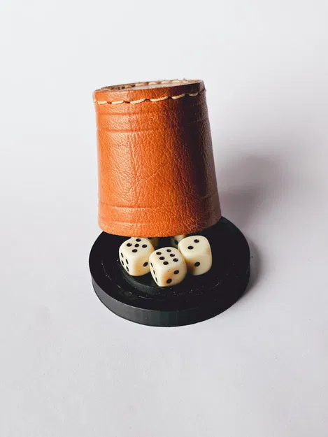 Nắp cho cốc xúc xắc nhỏ - Image 3