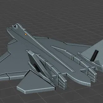 Mô hình mô phỏng máy bay chiến đấu SU-57 Felon