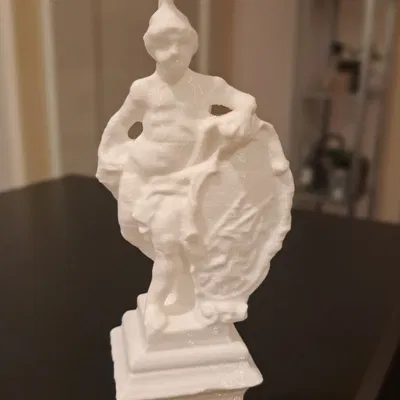 Tượng thần Mars phong cách Baroque muộn từ năm 1789