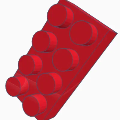 Gạch xây dựng 2x4 trong bộ sưu tập brickit