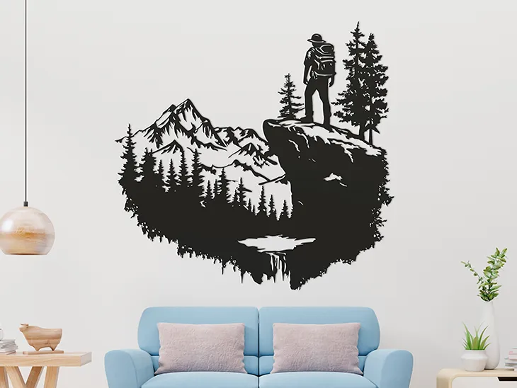 Mô hình nghệ thuật treo tường Explorer2 độc đáo - Image 1