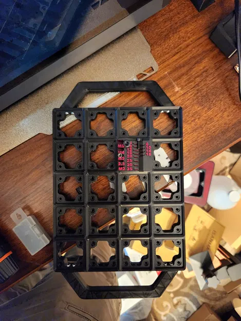 Tay cầm cho đế modul xếp chồng Gridfinity - Image 1