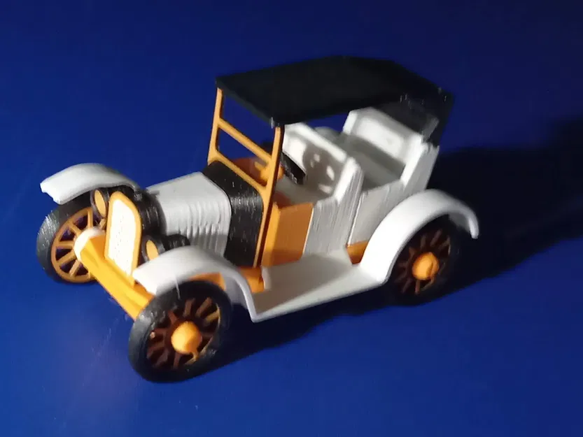 Mô hình ô tô Ford-T v3 từ 33 mảnh ghép - Image 2