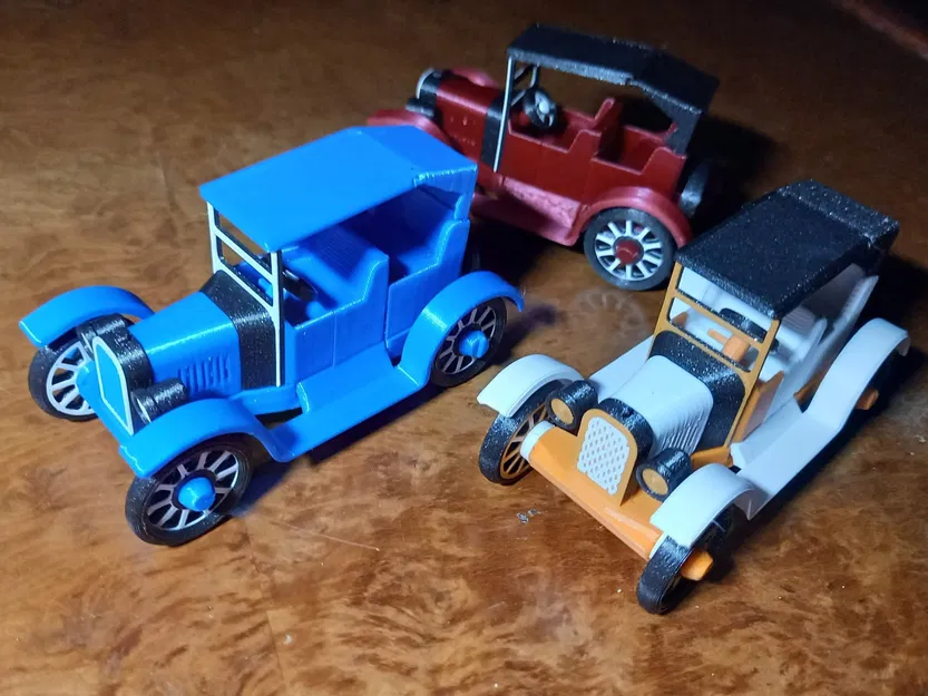 Mô hình ô tô Ford-T v3 từ 33 mảnh ghép - Image 3