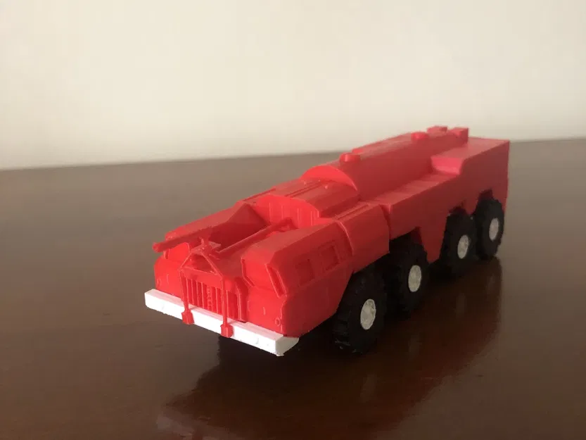 Xe cứu hỏa MAZ 7310/MAZ 543 tỉ lệ 1:72, 1:35 in màu - Image 1