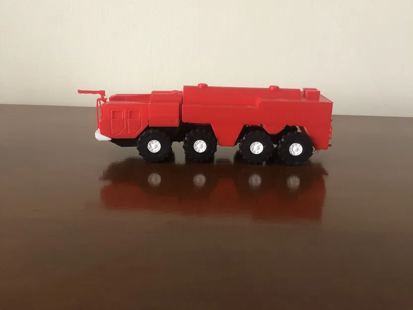 Xe cứu hỏa MAZ 7310/MAZ 543 tỉ lệ 1:72, 1:35 in màu - Image 4