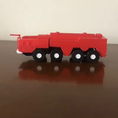 Xe cứu hỏa MAZ 7310/MAZ 543 tỉ lệ 1:72, 1:35 in màu
