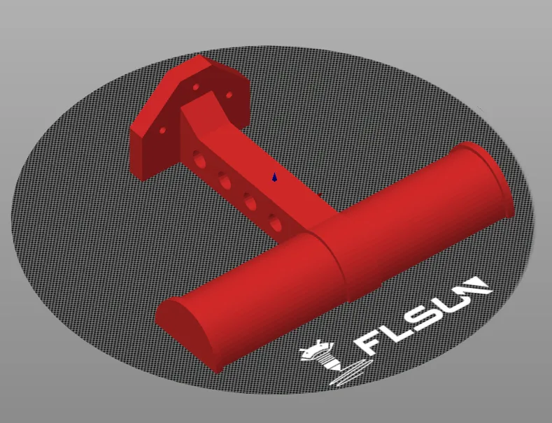 Giá đỡ cuộn dây V1 cho máy in 3D trên TinkerCad - Image 3