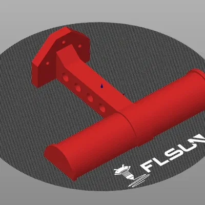 Giá đỡ cuộn dây V1 cho máy in 3D trên TinkerCad